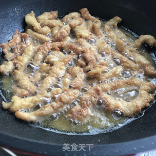 香酥鸡柳的做法步骤：9