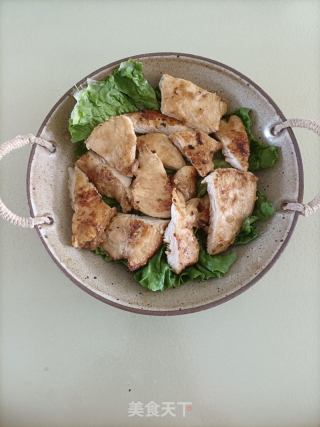 香煎鸡胸肉的做法步骤：13