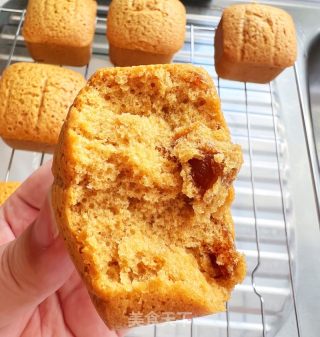 黑糖桂圆蛋糕的做法步骤：18