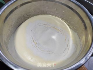 葡萄干海绵蛋糕的做法步骤：6