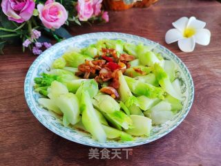 白灼儿菜的做法步骤：7