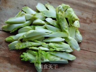 白灼儿菜的做法步骤：2