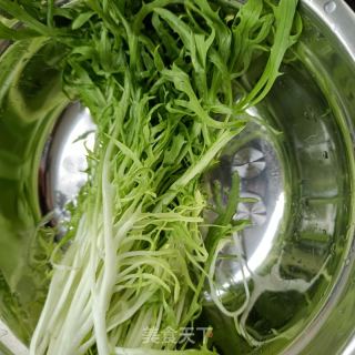 苦菊拌剔骨肉的做法步骤：1