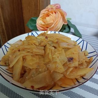 泡菜炒土豆片的做法步骤：8