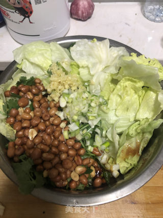 家常大拌菜的做法步骤：7