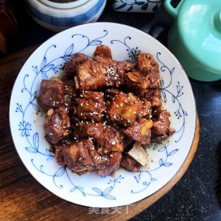 家常炖排骨的做法步骤：8