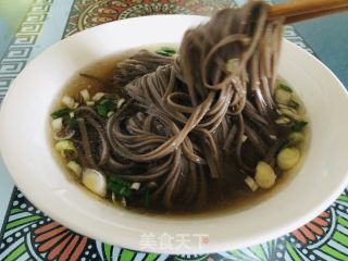 猪油清汤荞面的做法步骤：4