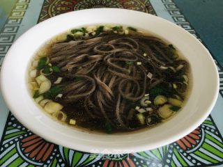 猪油清汤荞面的做法步骤：3