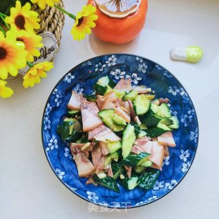 黄瓜拌猪头肉的做法步骤：8