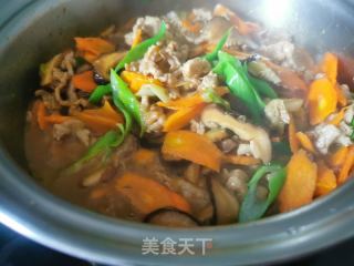 胡萝卜炒肉的做法步骤：5