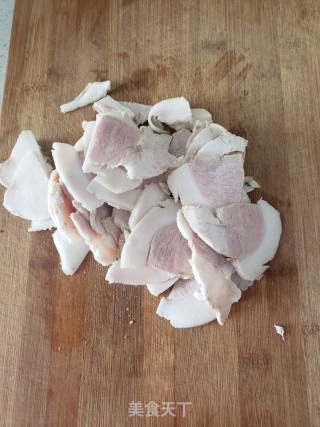 油麦菜炒肉片的做法步骤：4
