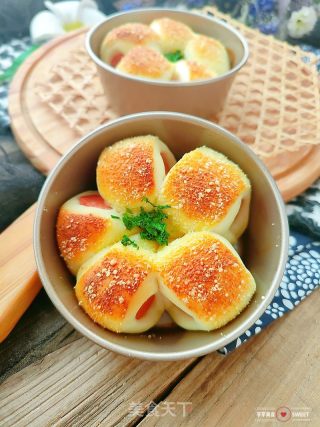 芝士火腿面包的做法步骤：21