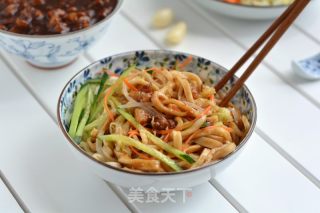炸酱手擀面之手擀面的做法步骤：18