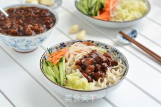 炸酱手擀面之手擀面的做法步骤：17