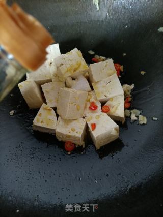 韭菜豆腐的做法步骤：7