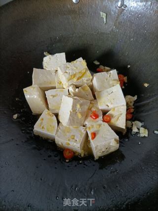 韭菜豆腐的做法步骤：5