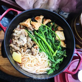香辣牛肉卷炖菜的做法步骤：11