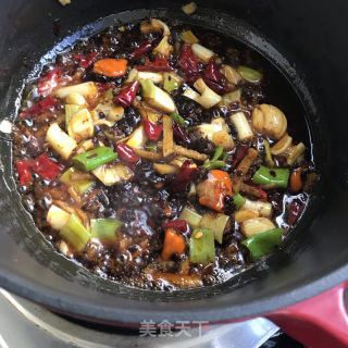 香辣牛肉卷炖菜的做法步骤：6