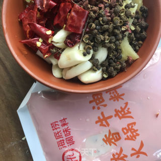 香辣牛肉卷炖菜的做法步骤：3