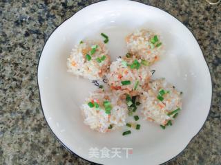 小孩最爱的珍珠丸子的做法步骤：14