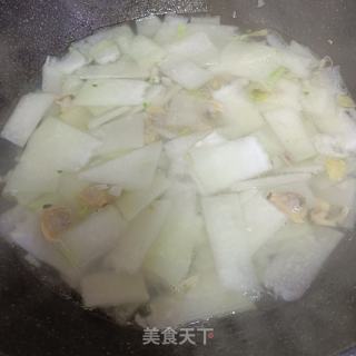 冬瓜蛤蜊汤的做法步骤：6