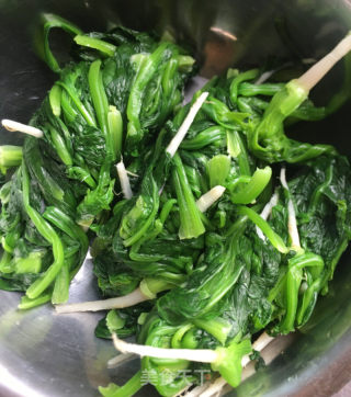 菠菜粉条炖扇骨的做法步骤：6