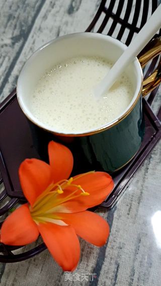 甜梨香蕉奶昔的做法步骤：7