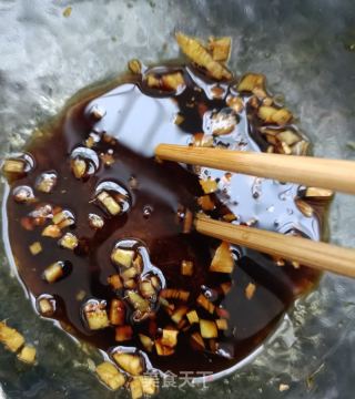 苦菊拌皮蛋的做法步骤：10