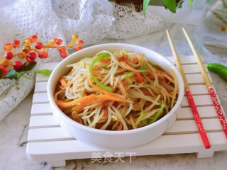 酸辣爽脆豆芽菜的做法步骤：13