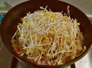 酸辣爽脆豆芽菜的做法步骤：5
