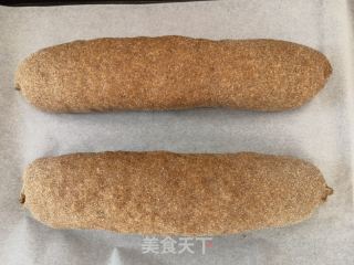 黑全麦果仁大列巴的做法步骤：20