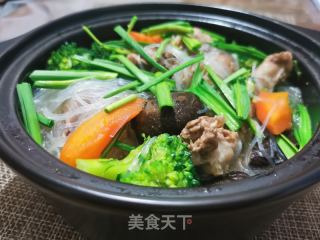 鸭肉粉丝煲的做法步骤：6
