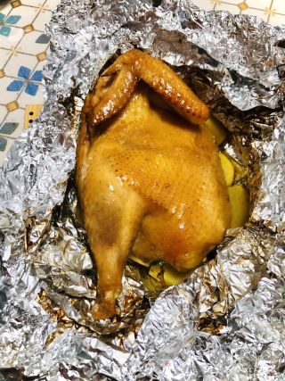 烤鸡的做法步骤：9