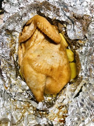 烤鸡的做法步骤：8