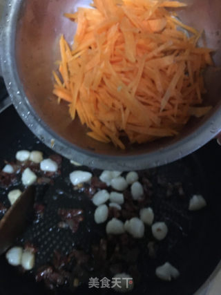 三丝炒米粉的做法步骤：8