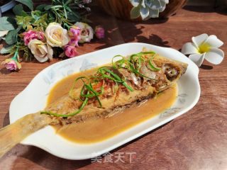 糖醋红石斑鱼的做法步骤：7