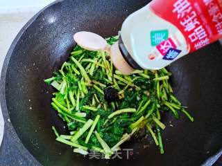 蒜蓉炒油菜的做法步骤：5
