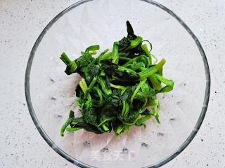 菠菜拌豆腐干的做法步骤：4