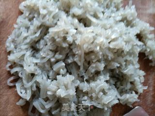 白辣椒粉条馅的做法步骤：3