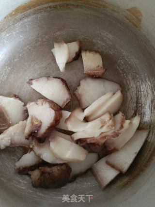 腊肉炒娃娃菜的做法步骤：2