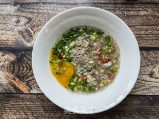 燕麦葱花黑全麦鸡蛋煎饼的做法步骤：4