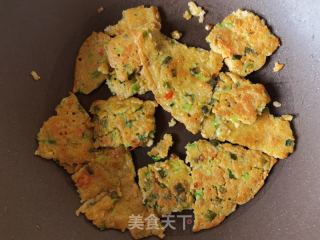 燕麦葱花荞麦鸡蛋煎饼的做法步骤：17