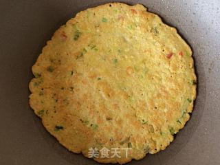 燕麦葱花荞麦鸡蛋煎饼的做法步骤：14