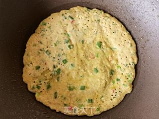 燕麦葱花荞麦鸡蛋煎饼的做法步骤：12