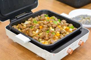 黑椒牛肉粒的做法步骤：5