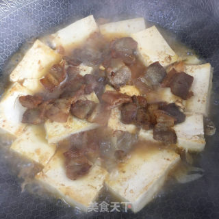 五花肉烧豆腐的做法步骤：8