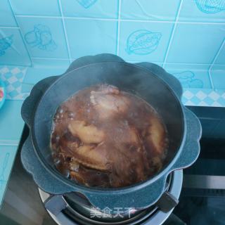 苹果醋焖鸡翅的做法步骤：4