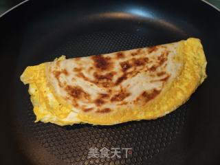 酸奶芝士鸡蛋手撕饼的做法步骤：4