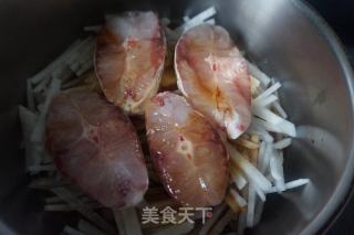 萝卜丝炖鱼的做法步骤：7