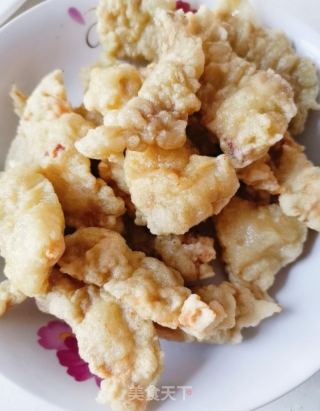 锅包肉的做法步骤：7